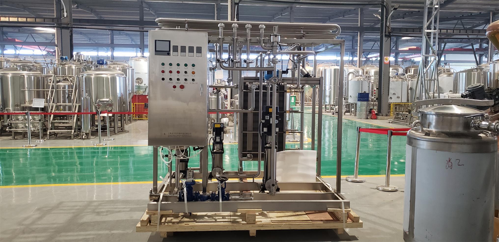 Craft beer pasteurization,Beer Flash Pasteurizer,Plate heat exchanger